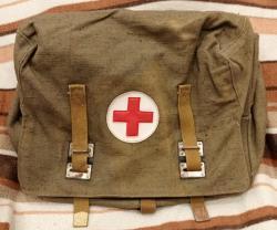 Сумка санитарная брезентовая без укладки.