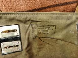 Сумка санитарная брезентовая без укладки.