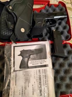 Tanfoglio TG-1, к.9мм Р. А. Пистолет травм.