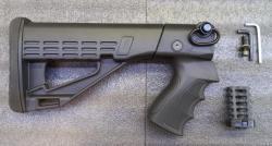 Телескопический приклад DLG Tactical для МР-153 + антабка (новый)