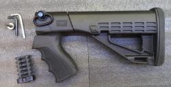 Телескопический приклад DLG Tactical для МР-153 + антабка (новый)