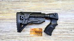 Телескопический приклад Fab Defense GL-SHOCK с щекой для Remington 7600