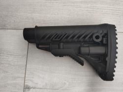телескопический приклад FAB DEFENSE GLR-16S (с трубкой(