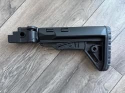 Телескопический приклад TBS Sharp на ак-74 / акм