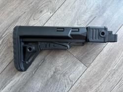Телескопический приклад TBS Sharp на ак-74 / акм