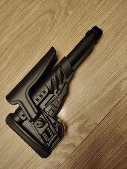 Телескопический складной приклад   TBS SHOCK от турецкой компании DLG Tactical. 