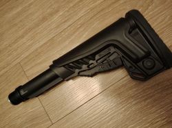 Телескопический складной приклад   TBS SHOCK от турецкой компании DLG Tactical. 