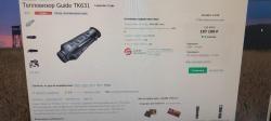 Тепловизионный монокуляр Guide TK631