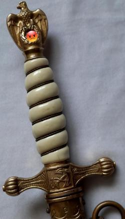 кортик морского офицера Кригсмарине 3 рейх