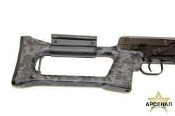 Тигр-01, кал. 7,62х54, камуфляж, КРИПТЕК черн, 530мм