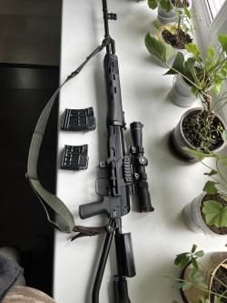 Тигр-02 7,62×54R + Leupold VX-R 2-7x33 + Midwest Industries