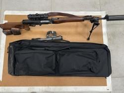 Тигр короткий 7.62/54 с оптикой,сошками,шумопадовитель