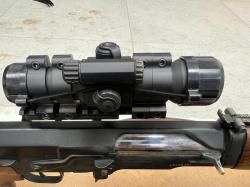 Тигр короткий 7.62/54 с оптикой,сошками,шумопадовитель