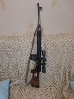 Тигр с длинным стволом