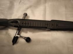 Tikka T3x Super Varmint Stainless Steel, Tungsten Cerakote, 300winmag, MT5/8-24