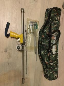 Титановый пневмат для подводной охоты