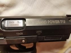 Травматический пистолет Grand Power T12 (Словакия - 2011 год)