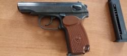 Травматический пистолет макарова МР-80-13Т . 45 Rubber