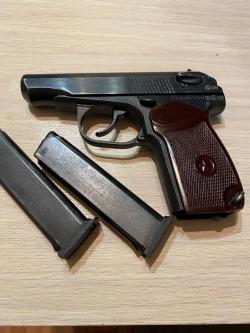 Травматический пистолет макарова МР-80-13Т .45 Rubber  