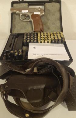 Травматический пистолет МР-80-13Т кал.45 RUBBER