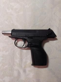 Травматический пистолет П-М17ТМ 9 мм Р.А. (рукоятка Дозор, новый дизайн, один штифт)