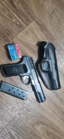 Травматический пистолет ТТ Лидер-М 11,43х32Т