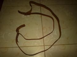 Трехточечный ружейный кожаный ремень(молния)