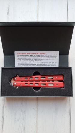 Тренировочный Нож бабочка Boker Plus Balisong Trainer