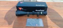 Trijicon AccuPoint TR22-2G (2.5-10x56, Mil-Dot Green) на стальных кольцах Trijicon 