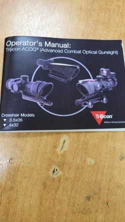 Trijicon Acog 4x32 TA31-CH