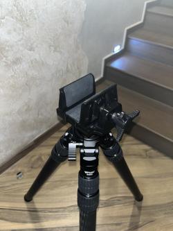 Трипод тренога штатив д/стрельбы (Carbon tripod) с зажимом инверсионный