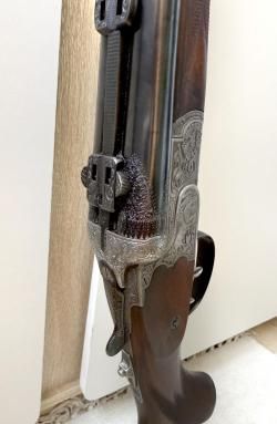 Тройник (дриллинг) немецкий довоенный 2х16, 8х57 JRS