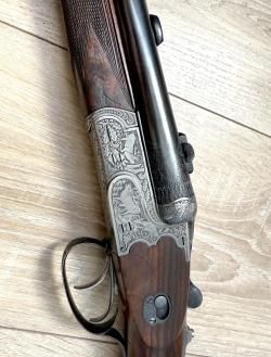 Тройник (дриллинг) немецкий довоенный 2х16, 8х57 JRS