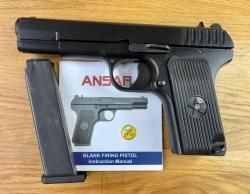 Сигнальный пистолет ТТ Ansar, калибр 9мм, НОВЫЙ, TT ANSAR, Тульский Токарева ANSAR, АНСАР