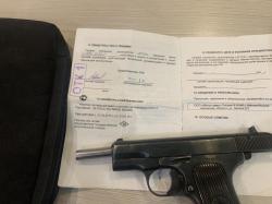 ТТ-СХ 1947 год. Завод Молот армз. Охолощеный пистолет Тульский Токарев