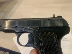 ТТ-СХ 1947 год. Завод Молот армз. Охолощеный пистолет Тульский Токарев