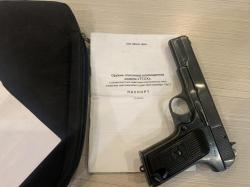 ТТ-СХ 1947 год. Завод Молот армз. Охолощеный пистолет Тульский Токарев