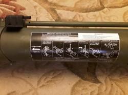 Макет Тубус РПГ 30 КРЮК .