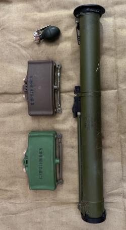 Макет Мон 50, тубус рпг 26