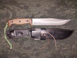 Туристический нож Kizlyar Supreme Bastardo 420HC