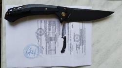 Туристический складной нож Нукер