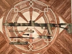 Тюнинг - Охолощенный СХП автомат Калашникова АКМ-СХ (ВПО-925) 7,62x39