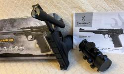 Umarex Browning Buck Mark URX с коллиматором