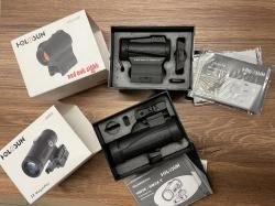 Увеличитель HOLOSUN HM3X Magnifier и  Коллиматорный прицел Holosun HS403R Micro 