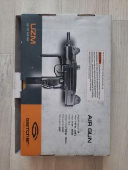 УЗИ Пневматический пистолет-пулемет Gletcher UZM Новый