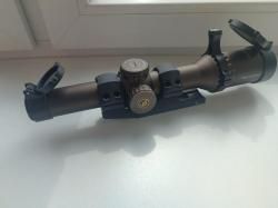 Vector optics continental FDE, VET-BTR, заводской комплект с кольцами, +кронштейн моноблок