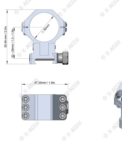 VECTOR OPTICS кронштейн, кольца