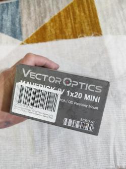 VECTOR Optics Maverick-IV 1x20 Mini (2 MOA)