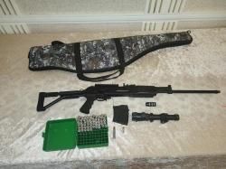 ВЕПРЬ-1В ВПО 222-0 калибр 9,6/53 lancaster+оптика SUPERB HAKKO 1-4X24 