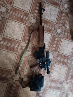 Вепрь 308, ствол 520, оптика по 4*24